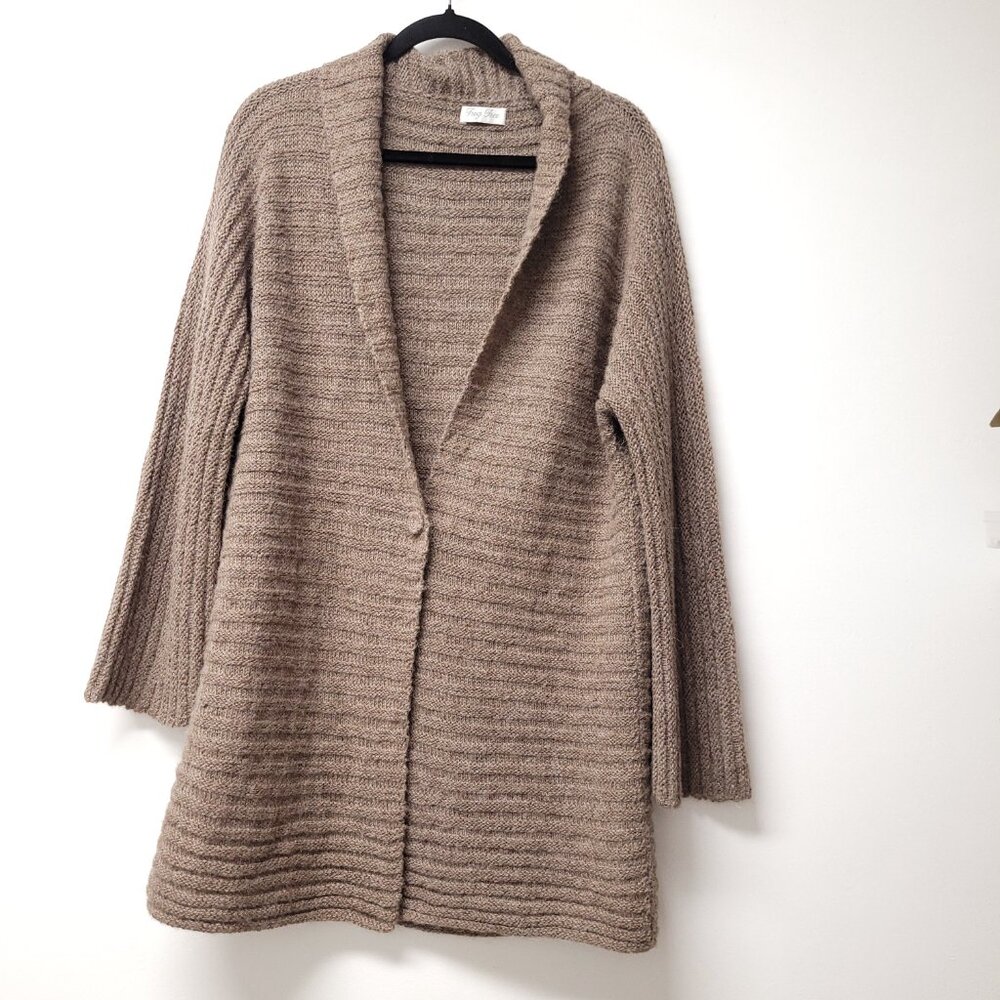 Frog Tree Alpaca Long Sleeve Cardigan Cozy Soft